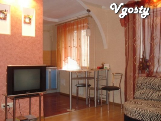 Apartment Eurolux studio. Located in the center of the city. next - Apartments for daily rent from owners - Vgosty