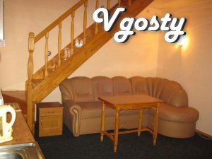 hostess. All accommodation is in excellent condition , equipped , tv, - Apartments for daily rent from owners - Vgosty