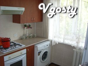 The apartment is located one kilometer from the shopping and entertain - Apartments for daily rent from owners - Vgosty