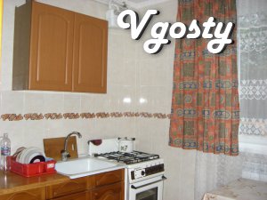 The house is located in a quiet, residential district, near the main - Apartments for daily rent from owners - Vgosty
