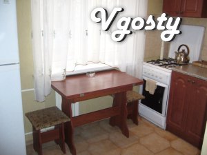 The apartment is located in the center of Zaporozhye, rn Gagarin.
In - Apartments for daily rent from owners - Vgosty
