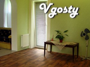 Poltava, central district.
220 UAH. day, 25 UAH. per hour. - Apartments for daily rent from owners - Vgosty