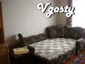 Hourly, daily, weekly. The apartment is equipped with - Apartments for daily rent from owners - Vgosty