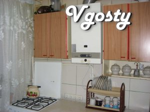 The apartment is located a block away from the center of Zhitomir. Nex - Apartments for daily rent from owners - Vgosty
