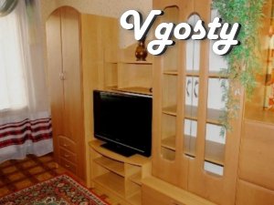 Daily and hourly rental of a new 2- room apartment. - Apartments for daily rent from owners - Vgosty