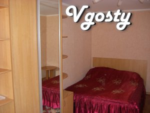 For rent flat business class . The apartment is located - Apartments for daily rent from owners - Vgosty