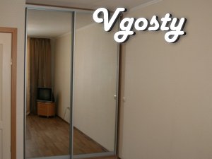 Daily, hourly. An excellent repair, kitchen. Microwave - Apartments for daily rent from owners - Vgosty