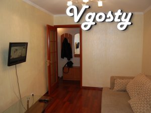 2 separate rooms, double bed and sofa - Apartments for daily rent from owners - Vgosty