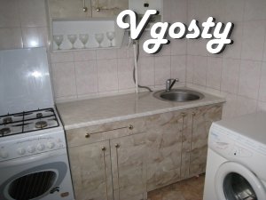 A cozy two-bedroom apartment in the city center (balcony - Apartments for daily rent from owners - Vgosty