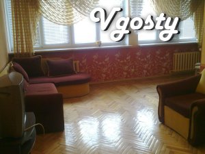 One bedroom studio apartment, 45kv.m., in excellent - Apartments for daily rent from owners - Vgosty