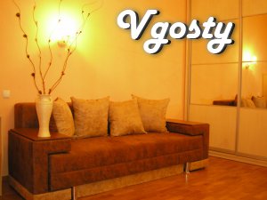 Beautiful one-bedroom studio apartment with a new renovation, - Apartments for daily rent from owners - Vgosty