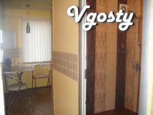 Great studio apartment in a quiet area of ??Zhitomir - Apartments for daily rent from owners - Vgosty