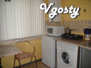 Great studio apartment in a quiet area of ??Zhitomir - Apartments for daily rent from owners - Vgosty