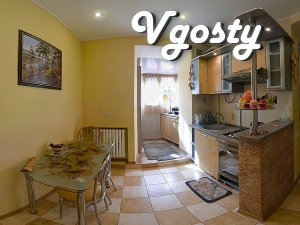 One bedroom suite with a quality class in the renovated - Apartments for daily rent from owners - Vgosty