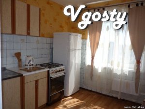 A good bed, household appliances, washing machine, - Apartments for daily rent from owners - Vgosty