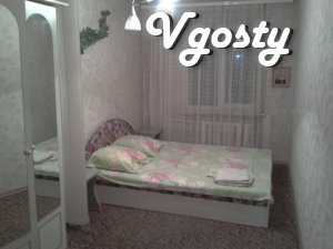 Description:
Two-bedroom apartments, located in the center - Apartments for daily rent from owners - Vgosty