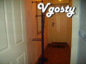 Description:
Two-bedroom apartments, located in the center - Apartments for daily rent from owners - Vgosty