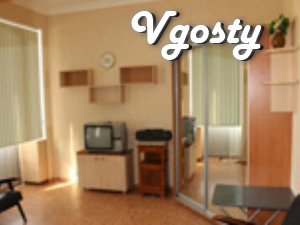One bedroom apartment with private facilities in the city center . - Apartments for daily rent from owners - Vgosty