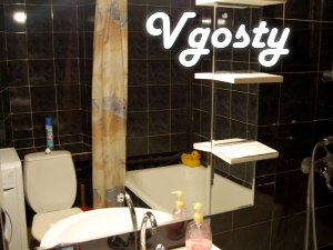 Air conditioning, gas. Column, washing machine, cable TV, - Apartments for daily rent from owners - Vgosty