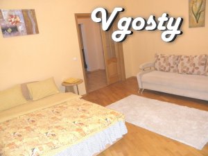 Brand new Elite, R. Okipnoy 10, 1 k.kv., m.Levoberezhnaya 2 min - Apartments for daily rent from owners - Vgosty