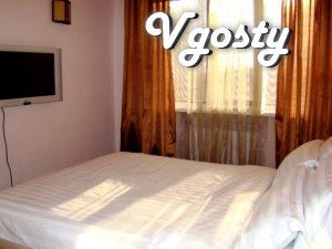 Exclusive, two-bedroom apartment with a separate cozy - Apartments for daily rent from owners - Vgosty