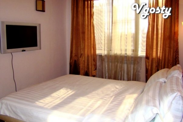 Exclusive, two-bedroom apartment with a separate cozy - Apartments for daily rent from owners - Vgosty