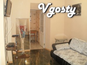 1st floor, separate entrance.
Modern stylish apartment - Apartments for daily rent from owners - Vgosty