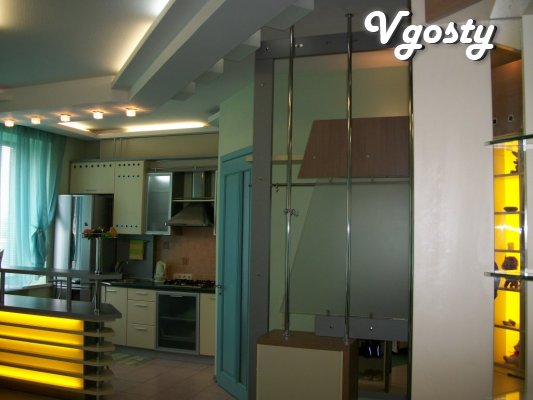 Spacious studio apartment with an elegant balcony. - Apartments for daily rent from owners - Vgosty