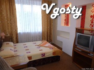 1-bedroom apartment, fresh bed linen, household - Apartments for daily rent from owners - Vgosty