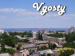 Двокімнатна квартира в Центрі міста Одеси з панорамним - Квартири подобово без посередників - Vgosty
