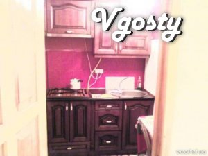 1-кімнатна квартира з новим ремонтом, новими меблями, - Квартири подобово без посередників - Vgosty