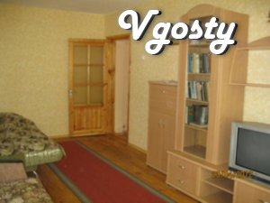 The apartment is on the ground floor of a five-story house, near the - Apartments for daily rent from owners - Vgosty