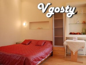 One bedroom studio VIP level c in the author's design - Apartments for daily rent from owners - Vgosty