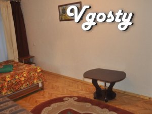 1 bedroom apartment located minutes from the 0.5 m - Apartments for daily rent from owners - Vgosty