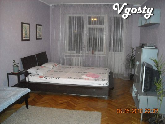 The apartment is located 10 minutes from ul.Kreschatik, 3 minutes - Apartments for daily rent from owners - Vgosty