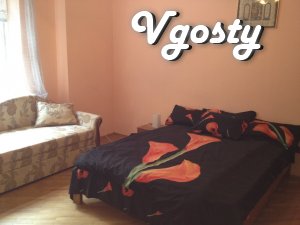 4 beds, new furniture. 2 outline the boiler. - Apartments for daily rent from owners - Vgosty