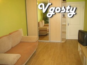 One bedroom apartment + balcony 21 meters. 4 berths. 3 - Apartments for daily rent from owners - Vgosty