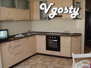 A chic two-bedroom apartment in new residential - Apartments for daily rent from owners - Vgosty