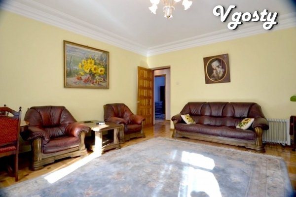 4-bedroom apartment in the heart of Kiev - st. Pushkin - Apartments for daily rent from owners - Vgosty