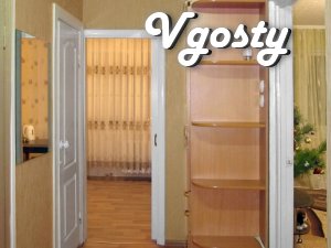Daily! Hourly (in the afternoon)! 1-room. apartment with modern renova - Apartments for daily rent from owners - Vgosty