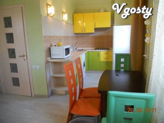3komn. apartment with barbecue, WiFi. m. Livoberezhna 2km - Apartments for daily rent from owners - Vgosty