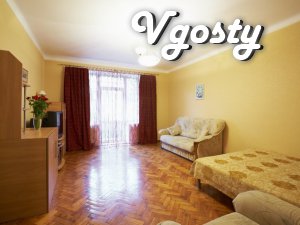 2 rooms razdelnyeyu center WiFi - Apartments for daily rent from owners - Vgosty