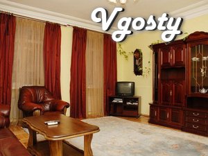 Chetыrehkomnatnaya flat class "luxury" - Apartments for daily rent from owners - Vgosty