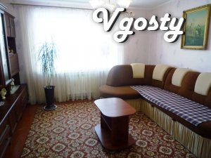 Address 2 BR., 3-room apartment (80 square meters) WI-FI. Without surc - Apartments for daily rent from owners - Vgosty