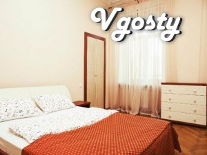 Prostornaya and vozdushnaya, uyutnaya apartment for the company IZ man - Apartments for daily rent from owners - Vgosty
