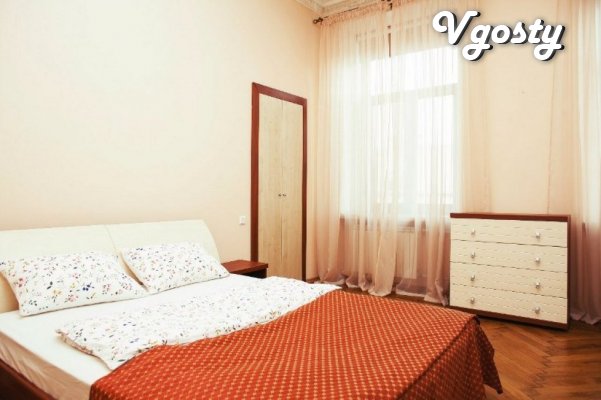 Prostornaya and vozdushnaya, uyutnaya apartment for the company IZ man - Apartments for daily rent from owners - Vgosty