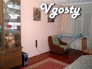 Apartment 2 room center, ind. heating, internet, wi-fi - Apartments for daily rent from owners - Vgosty