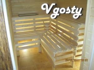 Cottage with fireplace and sauna-Yavirnyk 1 - Apartments for daily rent from owners - Vgosty