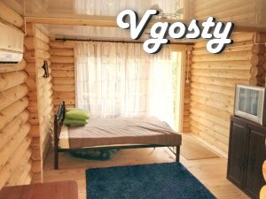 Rent an environmentally friendly log cabin in the Crimea, Alupka - Apartments for daily rent from owners - Vgosty