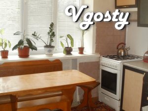 Подобово 1 кімнатна квартира в Центрі - Квартири подобово без посередників - Vgosty